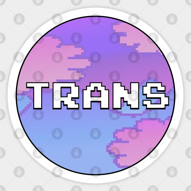 Trans - Lowfi Anime Aesthetic Sticker by Football from the Left